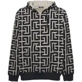 Balmain Monogram Hoodie