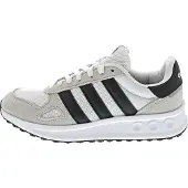 Adidas Låg sneaker 'Run 84' ljusbeige / svart / vit