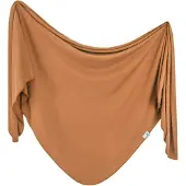 Copper Pearl Camel Knit 116x116 Cm Knit Muslin
