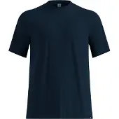 Odlo - Trail running kläder - Cubic Light Tee M Dark Sapphire för Unisex - Storlek L - Marinblå