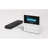 Fonestar KS-AMP - Mini väggförstärkare med BT/USB/FM, vit