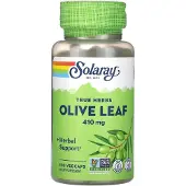 Solaray Olive Leaf 410mg Kapslar 100 Enheter