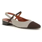 Carel Paris Beige Bomull Ballerinaskor