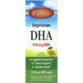 Carlson Växtbaserat DHA, Naturlig Citronsmak, 910 mg, 60 ml (2 fl oz)