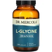 Dr. Mercola , L-Glycin, 180 Kapslar (500 mg per kapsel)
