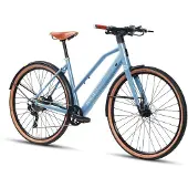 DERUIZ Turmali-Premium s E-Bike - 28-Inch, 58cm Frame, 360Wh Battery s blå