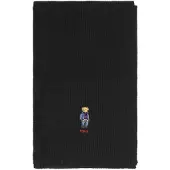 Ralph Lauren Enfärgad Denim Björn Stickad Halsduk Pc1464 001 PC1464-001