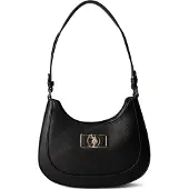 U.S. POLO ASSN. Axelremsväska 'Jones Chic' guld / svart