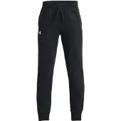 Under Armour Sweatpants - Rival Fleece Joggare - Svart - - 10-12 år (140-152) - Sweatpants