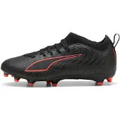 Puma Ultra 6 Match FG/AG Eclipse - Svart/Röd Barn, storlek 34
