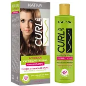 KATIVA Keep Curl Activator Leave In Cream 200ml Hårgel