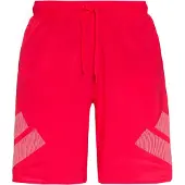 Adidas Boardshorts 'Big Bars' ljusröd / vit