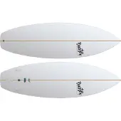 Buster C Type Riversurfboard white, 5'4