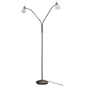 LINDBY Golvlampa , Gwendolin, Metallisk, Vardagsrum, Metall, Modern