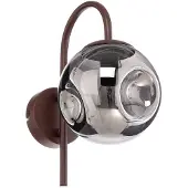 LINDBY Vägglampa Valentina , dimbar, Brun / rost, Vardagsrum / matsal, Metall, Design, Vägglampa, vägglampa inomhus