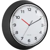 Karlsson väggklocka Modern Retro black KA6006BK
