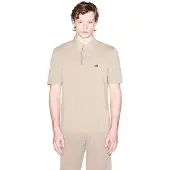 Armani Exchange för män. XM002067AF10366U6229 Poloinsats beige (S), Casual, Bomull, Kort ärm