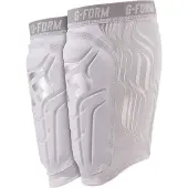 G-Form Benskydd V2 - Vit/silver Barn, storlek Large/X-large 127-150 cm