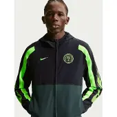 Nike Nigeria Track Top Dri-FIT Energy Woven - Svart/Grön/Grön - , storlek Small