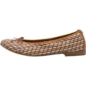 Tamaris Ballerina brun / ljusbrun / ljusgrå / vit