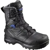 Salomon - Varma vandringsskor - Toundra Pro CSWP W Phantom/Black för Unisex - Storlek 38 2/3 - Svart