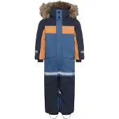 Didriksons Bjärven, Vinteroverall, Junior, Blå/Orange