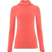 Aclima Women's StreamWool Hoodie Spiced Coral