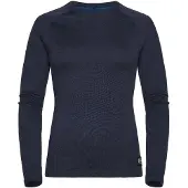Urberg Women's Selje Merino-Bamboo Top Dark Navy