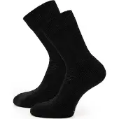 Ulvang Unisex Link Warm Crew Sock 2pack Black