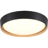 JUST LIGHT LED taklampa Emilia, dimbar, Svart, Vardagsrum / matsal, Metall, Modern, LED-taklampa