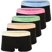 Calvin Klein 5 Pack Low Rise Trunks Pride Cotton