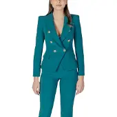 RINASCIMENTO Skräddarsydd Teal Blazer Modell dbbteal