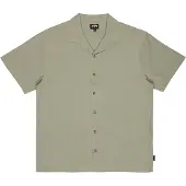 Billabong - Skjortor - Vacay Linen SS Shirt Moss Green för UnisexBomull - Storlek M - Grön