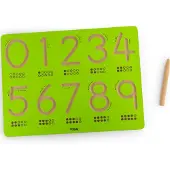 Viga Toys grafomotorisk tavla siffror – lära sig skriva