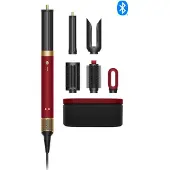 Dyson Airwrap Co-Anda2x Multi-Styler Och Hårfön - Straight+Wavy (Red Velvet/Gold)