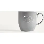 Fyrklövern Mickey Mouse Iconic mugg 35 cl 4-pack, Pärlgrå