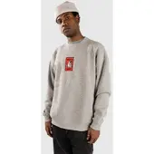 Volcom Rockout Crew Tröja heather grey Storlek S