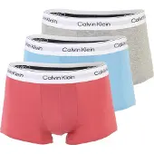 Calvin Klein Underwear Boxershorts ljusblå / gråmelerad / pitaya / vit