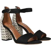 Tamaris Sandal beige / guld / svart / vit