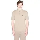 Armani Exchange för män. XM002067AF10366U6229 Poloinsats beige (XL), Casual, Bomull, Kort ärm