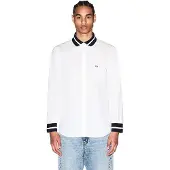 Armani Exchange för män. XM002267AF22640U0009 Polotröja typ vit (M), Casual, Bomull, Lång ärm