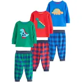 Next Pyjamas blå / grön / röd