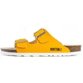 Bayton Pantolette 'Atlas' beige / gul / svart / vit