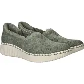 SKECHERS Wilshire Boulevard Polyester Kvinnor Olivfärgade Träningsskor