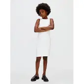 Calvin Klein Slim Ribbed T-Shirt Dress