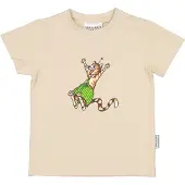 Geggamoja T-shirt Pettson och Findus Beige - 122/128