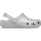 Crocs Träskor Classic Glitter Clog kvinnor - Silver - 39 / 40