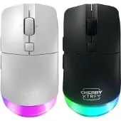 Cherry M50 Black Wireless Mouse WiFi mus Trådlös, Bluetooth Optisk Svart 5 Knappar 12000 dpi