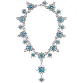 Noble Collection Harry Potter: Cursed Opal Necklace Prop Replica