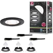 Paulmann 92339 Nova LED infälld belysning GU10 4,9 W svart (matt)